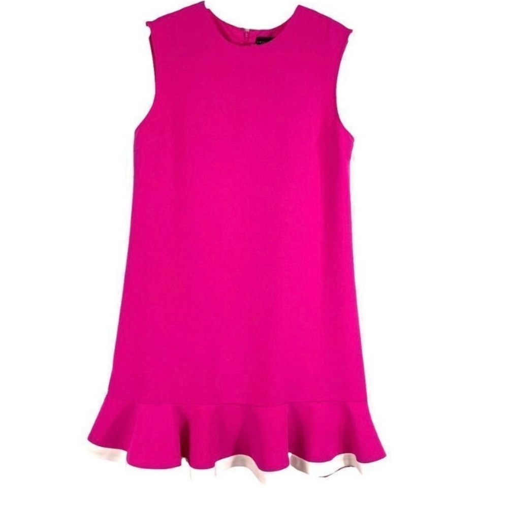 Very flattering fuchsia sleeveless dress wore twice.